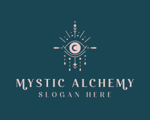 Celestial Mystical Eye logo design