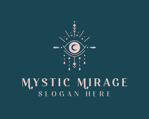 Celestial Mystical Eye logo design