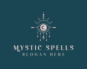 Celestial Mystical Eye logo design