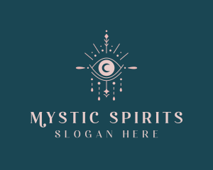 Celestial Mystical Eye logo design