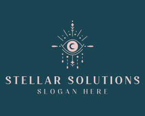 Celestial Mystical Eye logo design