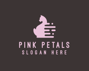 Cat Pet Animal  logo design