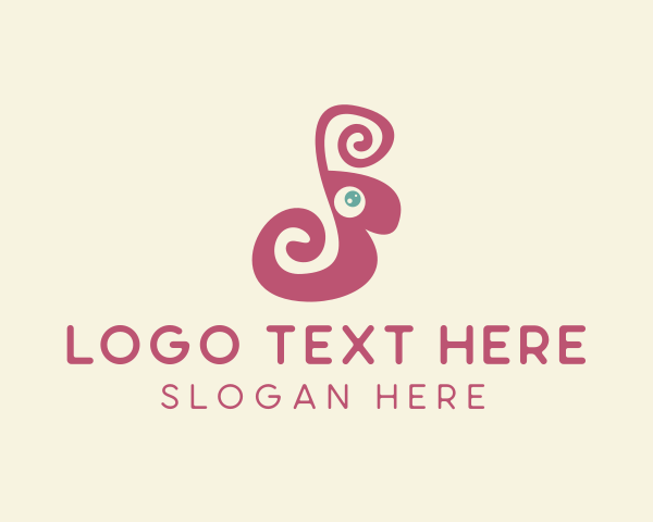 Snail logo example 4