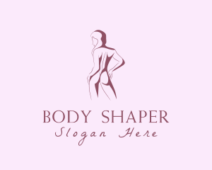 Minimalist Sexy Nude  logo design