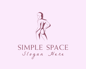 Minimalist Sexy Nude  logo design