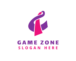 Pink Stylish C Logo