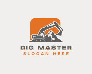 Mountain Quarry Excavator logo