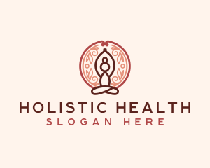 Holistic Yoga Wellness logo design