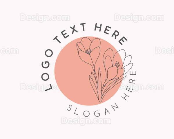 Beauty Boutique Flowers Logo