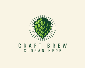 Beer Hops Brewer logo