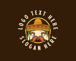 Mexican Sombrero Taco logo