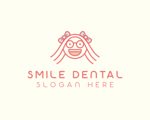 Smart Happy Girl logo design