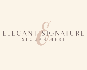 Elegant Fashion Business logo design