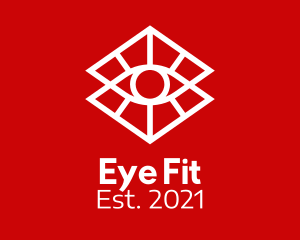 Eye Pupil Art logo design