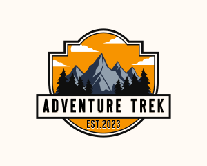 Mountaineer Summit Trek logo design