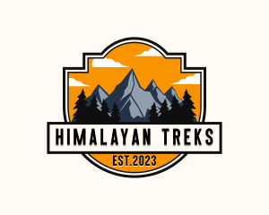 Mountaineer Summit Trek logo design