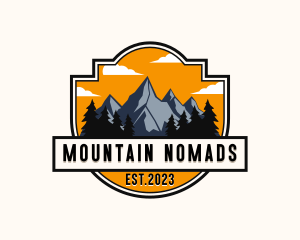 Mountaineer Summit Trek logo design