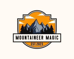 Mountaineer Summit Trek logo design