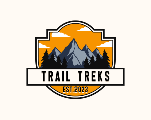 Mountaineer Summit Trek logo design