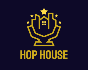 Star House Award logo design