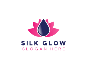 Water Lotus Spa logo design