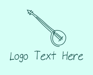 Green Banjo Guitar logo