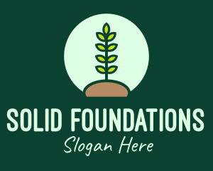 Nature Conservation Planting logo design