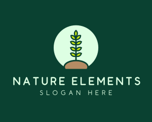 Nature Conservation Planting logo design