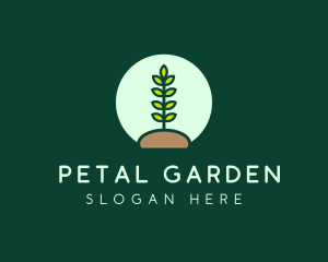 Nature Conservation Planting logo design