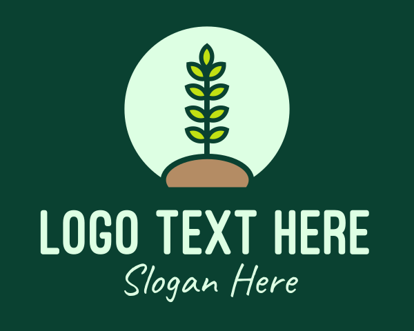 Horticulturist logo example 3