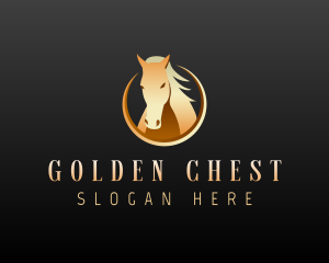 Premium Stallion Horse logo design