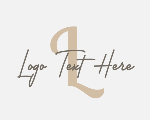 Feminine Letter Business logo