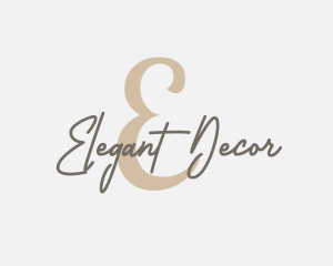 Feminine Letter Business logo design