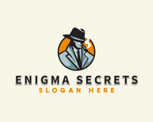 Mysterious Inspector Detective logo design