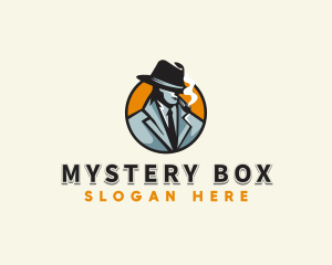 Mysterious Inspector Detective logo design