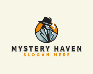 Mysterious Inspector Detective logo design