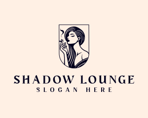 Cigarette Woman Smoke logo