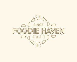 Toasted Bread Bakery logo design