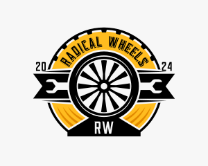 Automotive Wheel Maintenance logo design