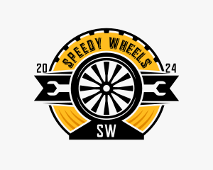 Automotive Wheel Maintenance logo design