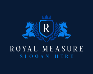 Royal Pegasus Crest logo design