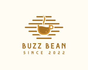 Brown Hot Cafe logo design