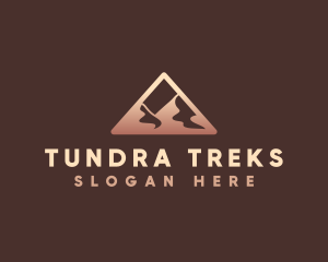 Mountain Desert Triangle logo design