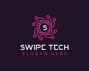 Technology IT Company logo design