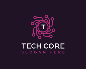 Technology IT Company logo design