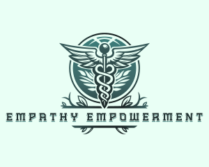 Caduceus Herbal Medicine logo design