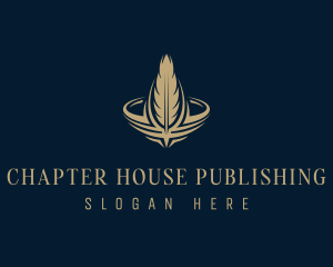 Publishing Feather Stationery logo