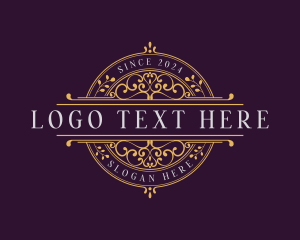 Elegant Luxury Decorative Ornament Logo