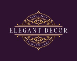 Elegant Luxury Decorative Ornament logo design