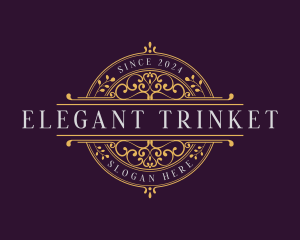 Elegant Luxury Decorative Ornament logo design